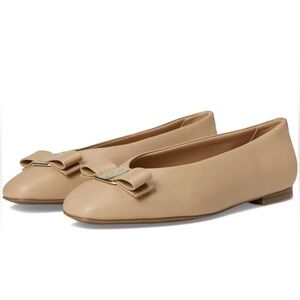 Anne Klein Women's Willow Bow Detail Round Toe Ballet Flats